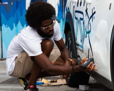 Milmurs production, Street-art, Martinique, Montréal, Citroën