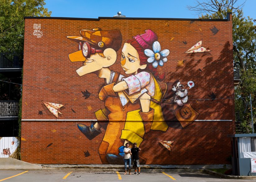 Milmurs production, Street-art, Martinique, Montréal, Réalisations