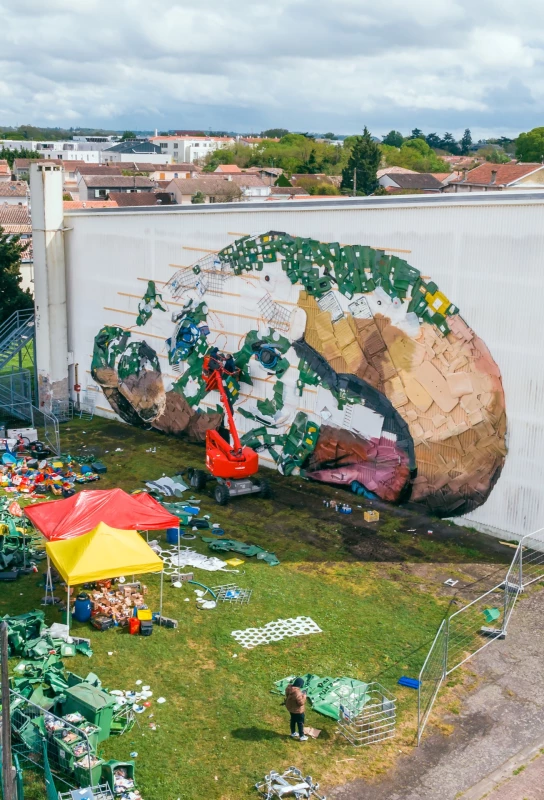 Milmurs production, Street-art, Martinique, Montréal, Bordalo Festival Bègles 2023