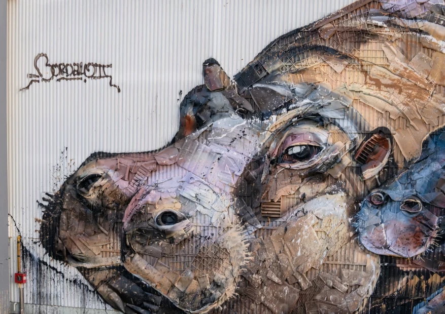 Bordalo - Festival Internationnal de Bègles, Bordeaux Métropole - Milmurs production - Art-Mural - Street-art