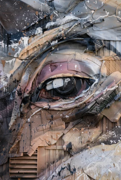 Bordalo - Festival Internationnal de Bègles, Bordeaux Métropole - Milmurs production - Art-Mural - Street-art