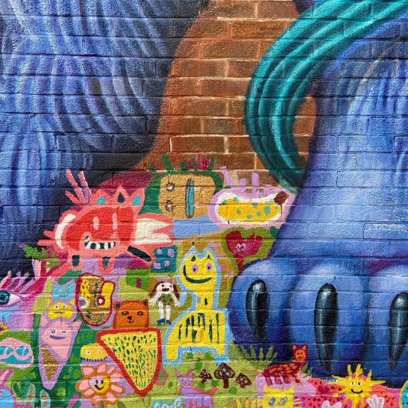 Milmurs production, Street-art, Martinique, Montréal, Danaé Brissonet - festival Montreal -  2021