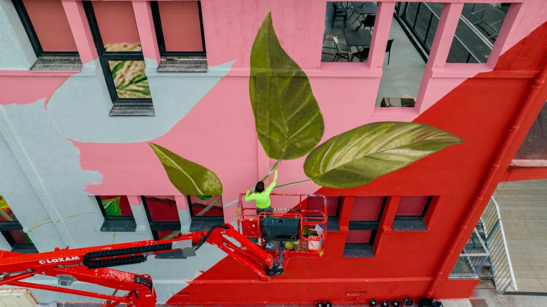 Conviés par Nadau Architecture, Milmurs a eu le privilège de produire la première édition du festival international d'art mural de la ville de Bègles.