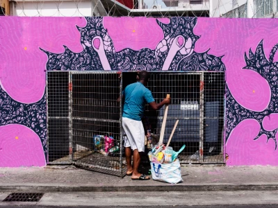 Milmurs production, Street-art, Martinique, Montréal, Ford Paul - festival fort de france 2019
