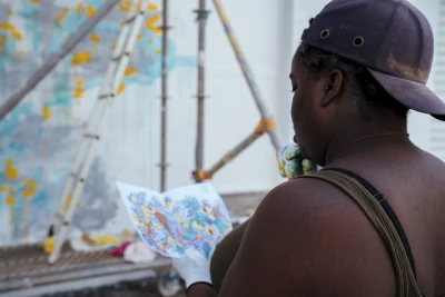 Milmurs production, Street-art, Martinique, Montréal, Gwladys Gambie - festival fort de france 2019