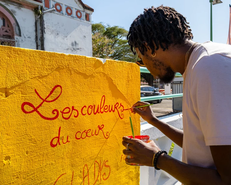 les petites tables Milmurs production, Street-art, Martinique, Montréal