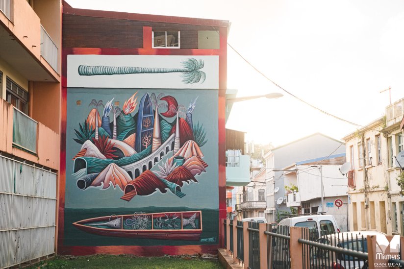 Milmurs production, Street-art, Martinique, Montréal, Réalisations