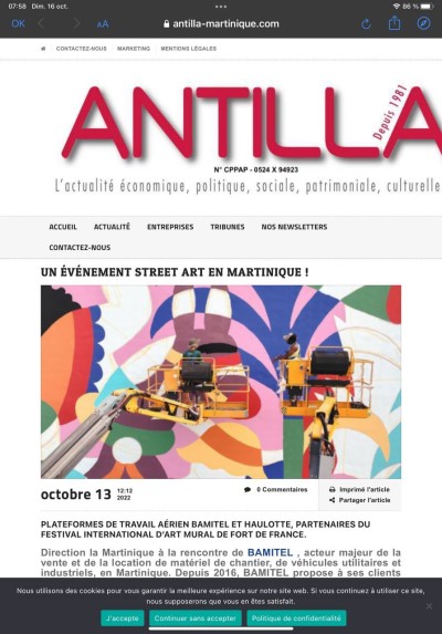 Milmurs production, Street-art, Martinique, Montréal, 3ttman - festival martinique 2022