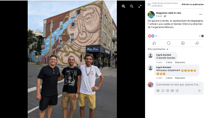 Milmurs production, Street-art, Martinique, Montréal, Luca Ledda - Festival Montréal 2024