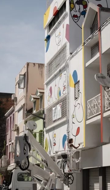 Roxanne Shade - Matinik Pli Bel 2023 - Milmurs production - Art-Mural - Street-art-tour-martinique