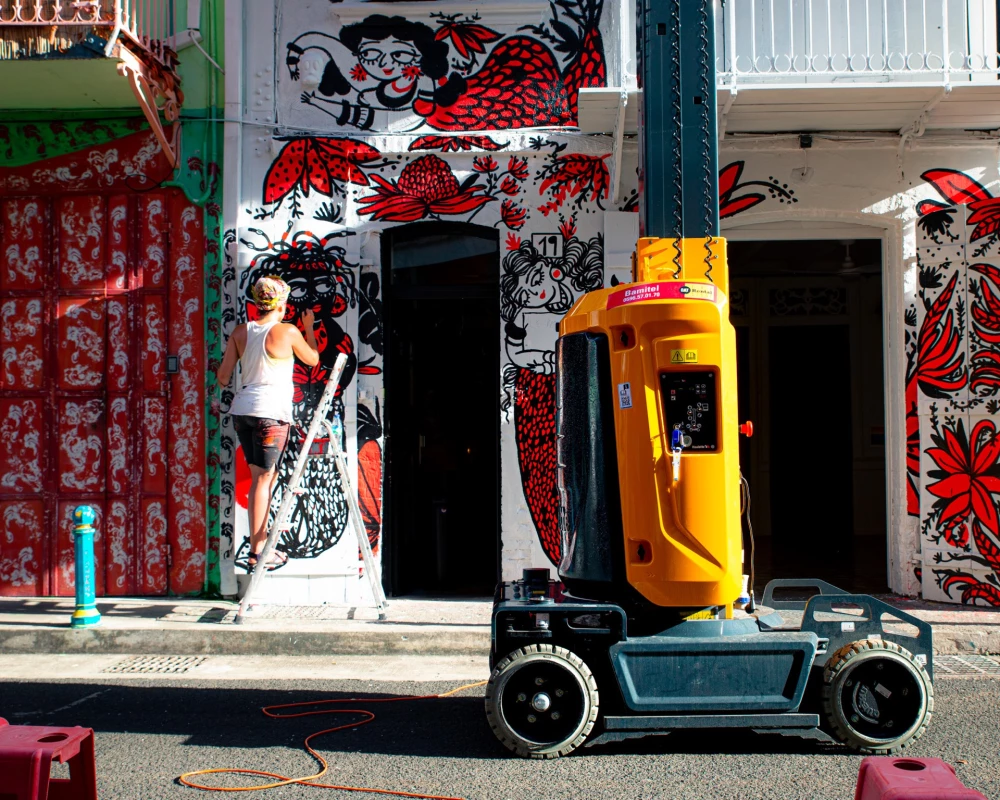 Milmurs production, Street-art, Martinique, Montréal, Sara Fratini - festival martinique 2022
