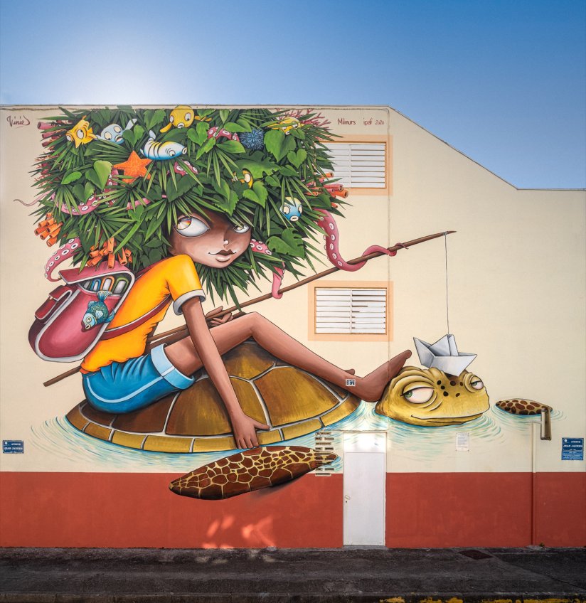 Milmurs production, Street-art, Martinique, Montréal, Réalisations
